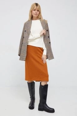 Γυναικεία Φούστες Φούστα United Colors Of Benetton καφέ,