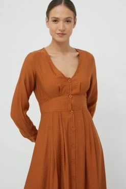 Γυναικεία Φορέματα Φόρεμα United Colors Of Benetton καφέ, -United Colors of Benetton Κατάστημα unnamed file 1631