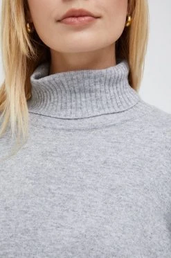 Γυναικεία Χωρίς φερμουάρ Πουλόβερ με μείγμα κασμίρ United Colors Of Benetton χρώμα: γκρι, -United Colors of Benetton Κατάστημα unnamed file 1637