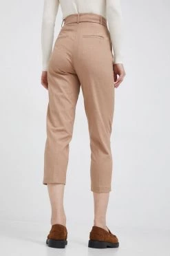 Γυναικεία Υφασμάτινα Παντελόνι United Colors Of Benetton μπεζ, -United Colors of Benetton Κατάστημα unnamed file 1657