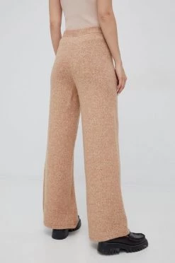 Γυναικεία Υφασμάτινα Παντελόνι από μείγμα μαλλιού United Colors Of Benetton μπεζ, -United Colors of Benetton Κατάστημα unnamed file 1665