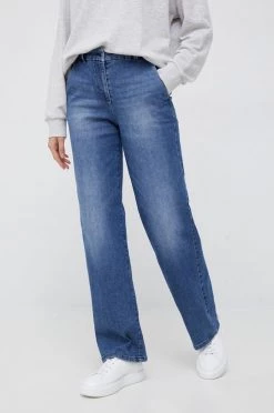 Γυναικεία Relaxed Τζιν παντελονι United Colors Of Benetton μπλε