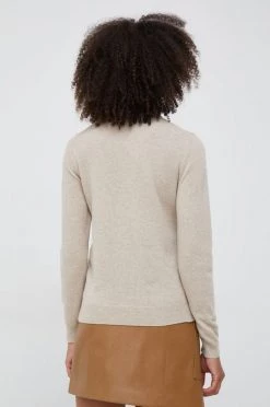 Γυναικεία Χωρίς φερμουάρ Μάλλινο πουλόβερ United Colors Of Benetton χρώμα: μπεζ, -United Colors of Benetton Κατάστημα unnamed file 1704