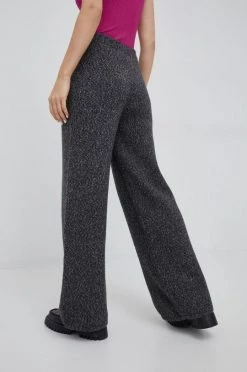 Γυναικεία Υφασμάτινα Παντελόνι από μείγμα μαλλιού United Colors Of Benetton γκρι, -United Colors of Benetton Κατάστημα unnamed file 1709