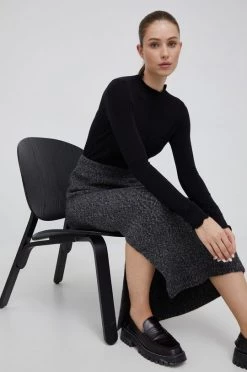 Γυναικεία Φούστες Φούστα από μείγμα μαλλιού United Colors Of Benetton γκρι, -United Colors of Benetton Κατάστημα unnamed file 1714