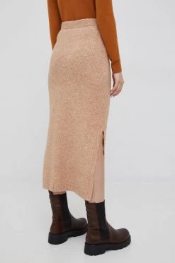 Γυναικεία Φούστες Φούστα από μείγμα μαλλιού United Colors Of Benetton μπεζ, -United Colors of Benetton Κατάστημα unnamed file 1718