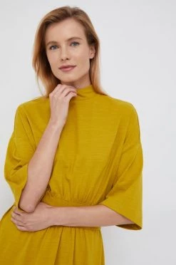 Γυναικεία Φορέματα Φόρεμα United Colors Of Benetton κίτρινο, -United Colors of Benetton Κατάστημα unnamed file 1729