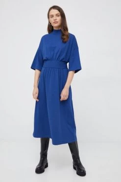 Γυναικεία Φορέματα Φόρεμα United Colors Of Benetton μπλε