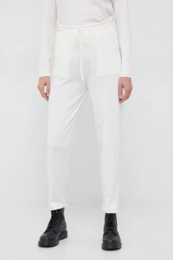 Γυναικεία Παντελόνια φόρμας Παντελόνι με μείγμα κασμίρ United Colors Of Benetton μπεζ