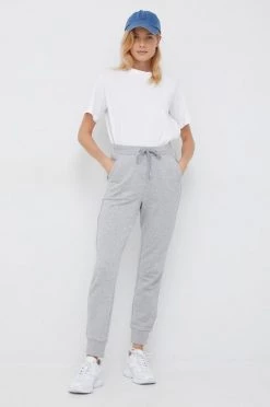 Γυναικεία Παντελόνια φόρμας Βαμβακερό παντελόνι United Colors Of Benetton γκρι