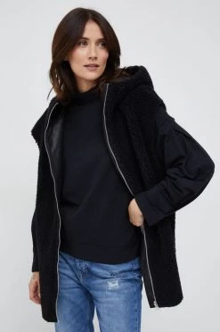 Γυναικεία Γιλέκα Αμάνικο μπουφάν United Colors Of Benetton μαύρο