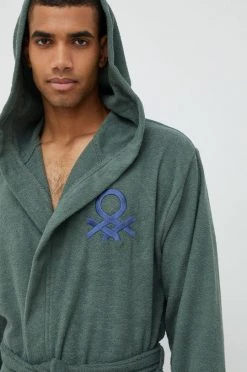 Γυναικεία Μπουρνούζια Βαμβακερό μπουρνούζι United Colors Of Benetton πράσινο -United Colors of Benetton Κατάστημα unnamed file 1761