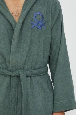 Γυναικεία Μπουρνούζια Βαμβακερό μπουρνούζι United Colors Of Benetton πράσινο -United Colors of Benetton Κατάστημα unnamed file 1762