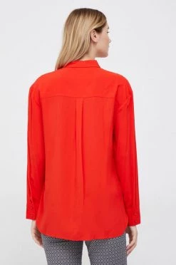 Γυναικεία Πουκάμισα Πουκάμισο United Colors Of Benetton πορτοκαλί, -United Colors of Benetton Κατάστημα unnamed file 1771