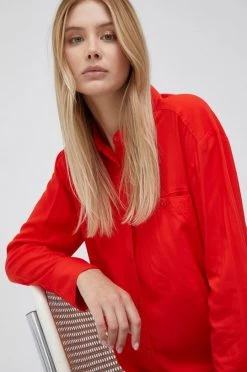 Γυναικεία Πουκάμισα Πουκάμισο United Colors Of Benetton πορτοκαλί, -United Colors of Benetton Κατάστημα unnamed file 1772