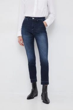 Γυναικεία Slim και Skinny Τζιν παντελονι United Colors Of Benetton σκούρο μπλε