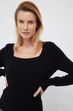 Γυναικεία Χωρίς φερμουάρ Πουλόβερ με μείγμα κασμίρ United Colors Of Benetton χρώμα: μαύρο, -United Colors of Benetton Κατάστημα unnamed file 1805