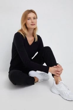 Γυναικεία Χωρίς φερμουάρ Πουλόβερ με μείγμα κασμίρ United Colors Of Benetton χρώμα: μαύρο, -United Colors of Benetton Κατάστημα unnamed file 1810