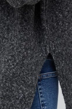 Γυναικεία Χωρίς φερμουάρ Πουλόβερ με προσθήκη μαλλιού United Colors Of Benetton χρώμα: γκρι, -United Colors of Benetton Κατάστημα unnamed file 185