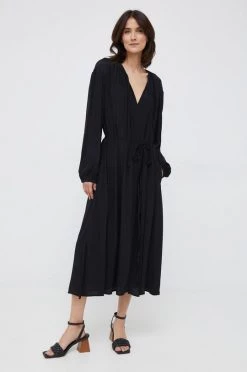 Γυναικεία Φορέματα Φόρεμα United Colors Of Benetton μαύρο,