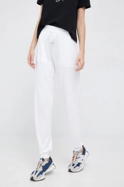Γυναικεία Παντελόνια φόρμας Παντελόνι φόρμας United Colors Of Benetton άσπρο