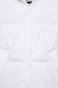 Γυναικεία Κοντά μπουφάν Μπουφάν με επένδυση από πούπουλα United Colors Of Benetton άσπρο, -United Colors of Benetton Κατάστημα unnamed file 195