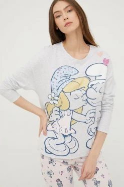 Γυναικεία Πιτζάμα United Colors Of Benetton γκρι