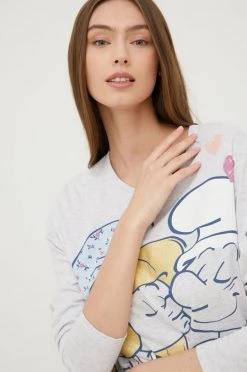 Γυναικεία Πιτζάμα United Colors Of Benetton γκρι -United Colors of Benetton Κατάστημα unnamed file 1967