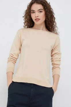 Γυναικεία Χωρίς φερμουάρ Πουλόβερ United Colors Of Benetton μπεζ,