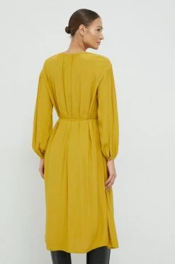 Γυναικεία Φορέματα Φόρεμα United Colors Of Benetton κίτρινο, -United Colors of Benetton Κατάστημα unnamed file 199