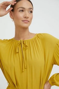 Γυναικεία Φορέματα Φόρεμα United Colors Of Benetton κίτρινο, -United Colors of Benetton Κατάστημα unnamed file 200