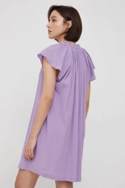 Γυναικεία Φορέματα Βαμβακερό φόρεμα United Colors Of Benetton μοβ, -United Colors of Benetton Κατάστημα unnamed file 2007