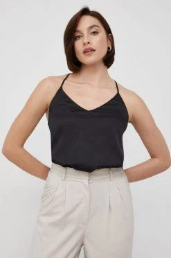 Γυναικεία Μπλούζες Μπλουζάκι United Colors Of Benetton μαύρο