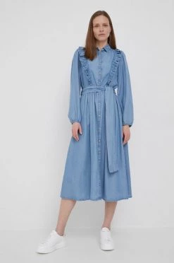 Γυναικεία Φορέματα Φόρεμα United Colors Of Benetton μοβ,