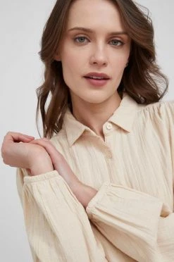 Γυναικεία Φορέματα United Colors Of Benetton - Βαμβακερό φόρεμα χρώμα της άμμου -United Colors of Benetton Κατάστημα unnamed file 2093