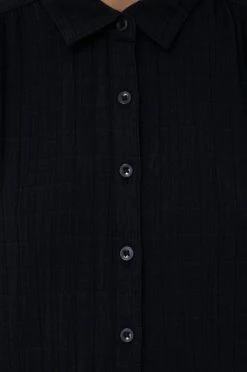 Γυναικεία Φορέματα United Colors Of Benetton - Βαμβακερό φόρεμα μαύρο -United Colors of Benetton Κατάστημα unnamed file 2099