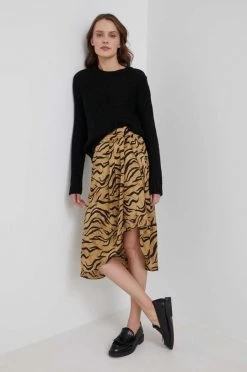 Γυναικεία Χωρίς φερμουάρ United Colors Of Benetton - Πουλόβερ με προσθήκη μαλλιού μαύρο