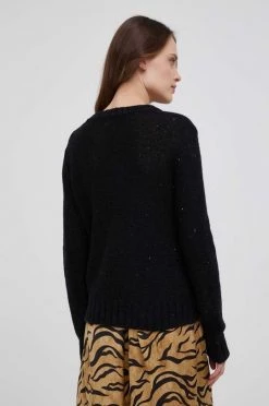 Γυναικεία Χωρίς φερμουάρ United Colors Of Benetton - Πουλόβερ με προσθήκη μαλλιού μαύρο -United Colors of Benetton Κατάστημα unnamed file 2102