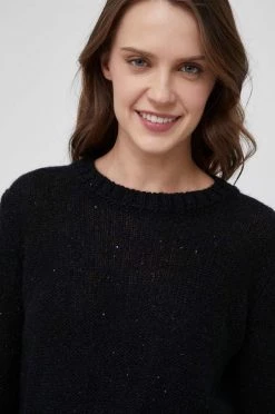 Γυναικεία Χωρίς φερμουάρ United Colors Of Benetton - Πουλόβερ με προσθήκη μαλλιού μαύρο -United Colors of Benetton Κατάστημα unnamed file 2103