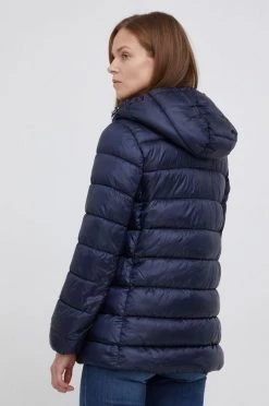 Γυναικεία Μακριά μπουφάν Μπουφάν United Colors Of Benetton χρώμα: ναυτικό μπλε -United Colors of Benetton Κατάστημα unnamed file 2117