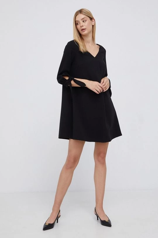 Γυναικεία Φορέματα Φόρεμα United Colors Of Benetton μαύρο 2 Γυναικεία Φορέματα Φόρεμα United Colors Of Benetton μαύρο - Image 2