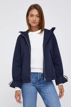 Γυναικεία Κοντά μπουφάν Μπουφάν United Colors Of Benetton χρώμα: ναυτικό μπλε