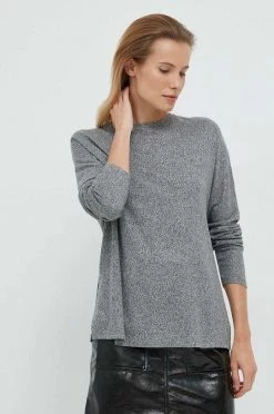 Γυναικεία Μακρυμάνικο Longsleeve United Colors Of Benetton γκρι