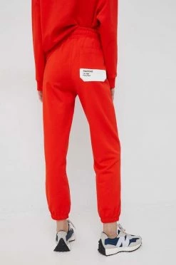 Γυναικεία Παντελόνια φόρμας Βαμβακερό παντελόνι United Colors Of Benetton X Pantone πορτοκαλί -United Colors of Benetton Κατάστημα unnamed file 2202