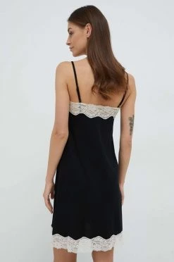 Γυναικεία Πιτζάμα Νυχτερινή μπλούζα United Colors Of Benetton χρώμα: μαύρο -United Colors of Benetton Κατάστημα unnamed file 2206