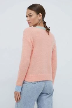 Γυναικεία Χωρίς φερμουάρ Πουλόβερ με προσθήκη μαλλιού United Colors Of Benetton χρώμα: πορτοκαλί, -United Colors of Benetton Κατάστημα unnamed file 2211