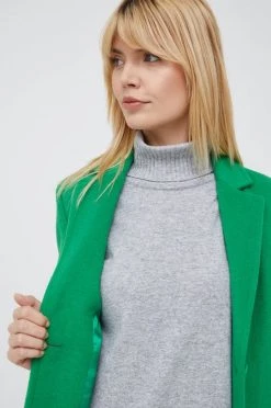 Γυναικεία Παλτά Μάλλινο παλτό United Colors Of Benetton πράσινο -United Colors of Benetton Κατάστημα unnamed file 2269