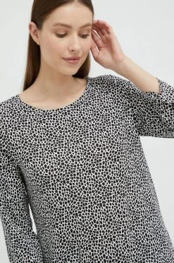 Γυναικεία Πιτζάμα Μπλούζα πιτζάμας United Colors Of Benetton μαύρο -United Colors of Benetton Κατάστημα unnamed file 2272