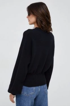 Γυναικεία Χωρίς φερμουάρ Μάλλινο πουλόβερ United Colors Of Benetton χρώμα: μαύρο, -United Colors of Benetton Κατάστημα unnamed file 2306