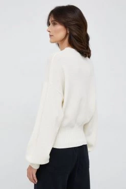 Γυναικεία Χωρίς φερμουάρ Μάλλινο πουλόβερ United Colors Of Benetton χρώμα: μπεζ, -United Colors of Benetton Κατάστημα unnamed file 2311